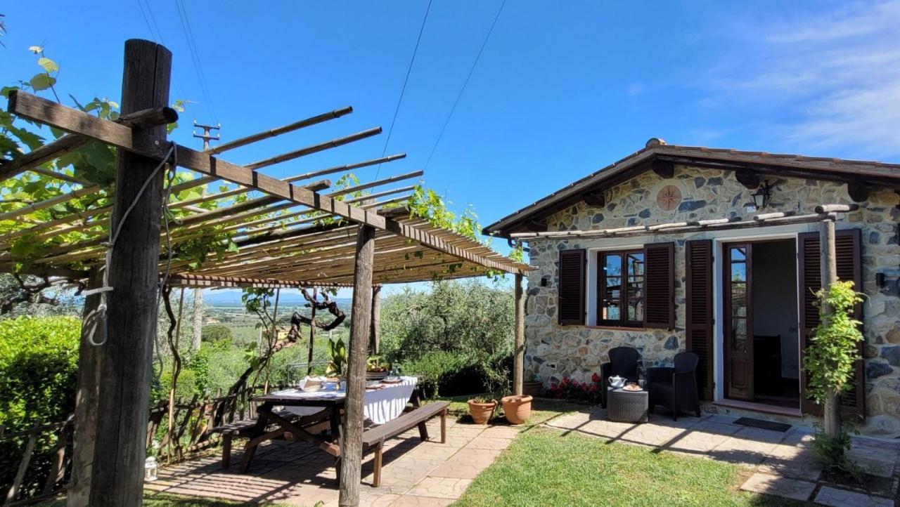 Agriturismo Villa Carducci Castagneto Carducci Eksteriør billede